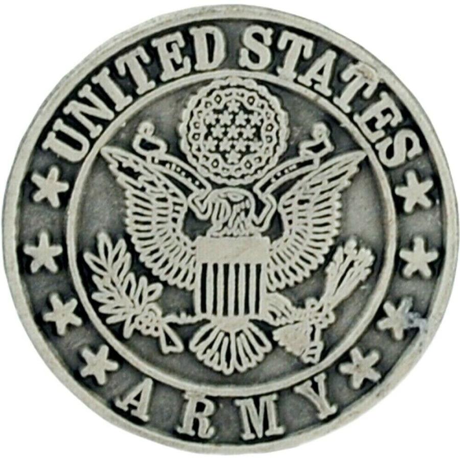 ピンバッジ United States Army Pewter Hat Pin 1"