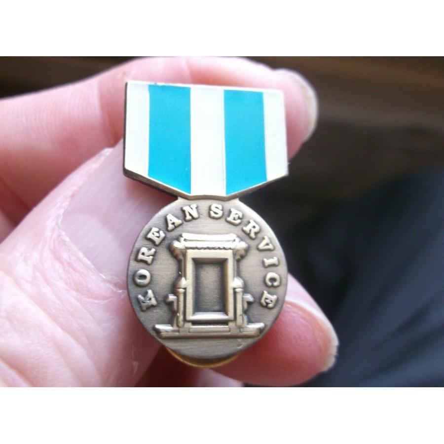 ピンバッジ Korean Service Medal Mini Medal Pin