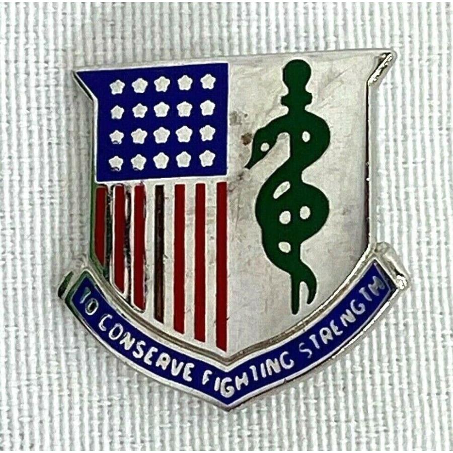 ピンバッジ US Army Medical Department Corps DUI Pin