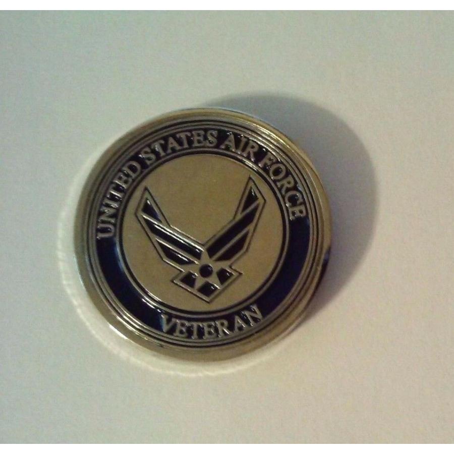 ピンバッジ United States Air Force Veteran Lapel Pin 1