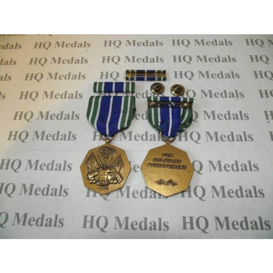 ピンバッジ TWO - United States Army Achievement Medal with Ribbon and Pin Lot of