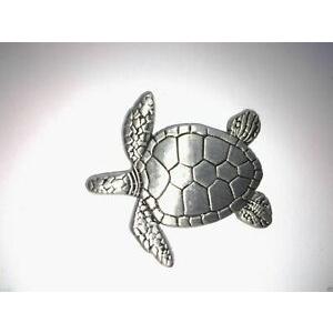 ピンバッジ SEA TURTLE Hat Pin Pewter P00695 EE K