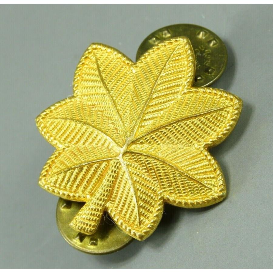 福袋 Leaf Oak Gold KREW ピンバッジ US CLU DOUBLE Pin Badge Military G-1 INSIGNIA ARMY ブローチ、ピンブローチ