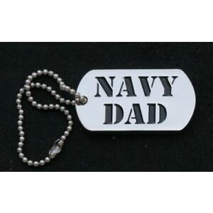 ピンバッジ US NAVY DAD DOG TAG HAT PIN USN USS SON MOM STEP BOOT CAMP NTC GRADUA