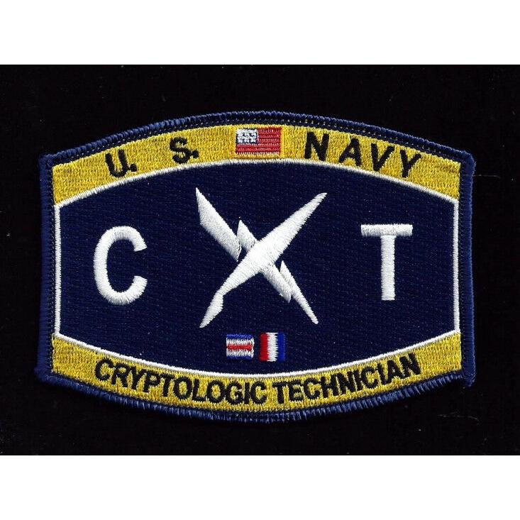 ピンバッジ CT CRYPTOLOGIC CRYPTO TECHNICIAN RATING HAT PATCH US NAVY PIN UP USS｜glossy-store