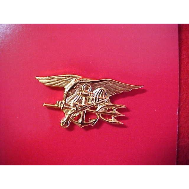 ピンバッジ US Navy Special Warfare - Miniature Seal Trident breast pin - New in