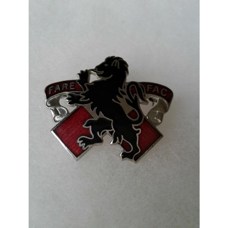 ピンバッジ Authentic US Army Engineer Center RTC Fort Belvoir DI DUI Unit Crest