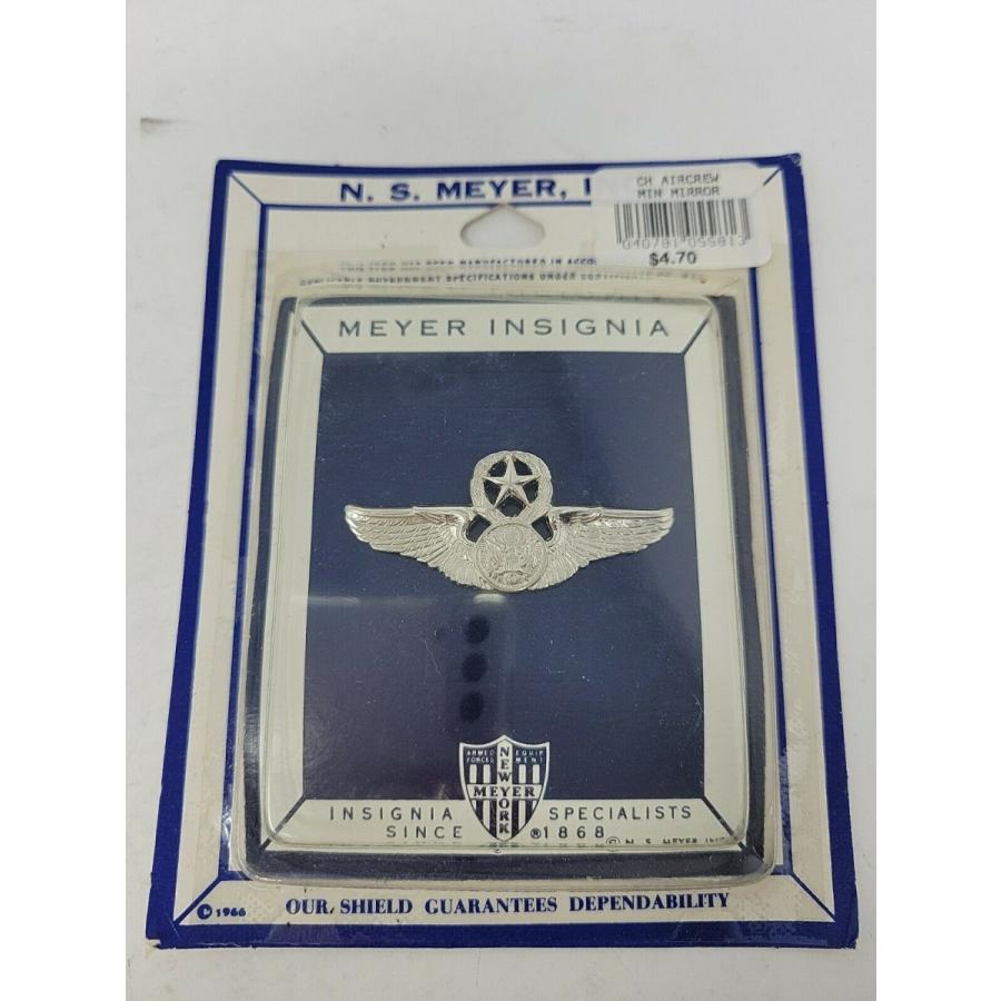 ピンバッジ Vintage NS Meyer Insignia Chief Aircrew Pin Eagle NIP NEW US Air Forc