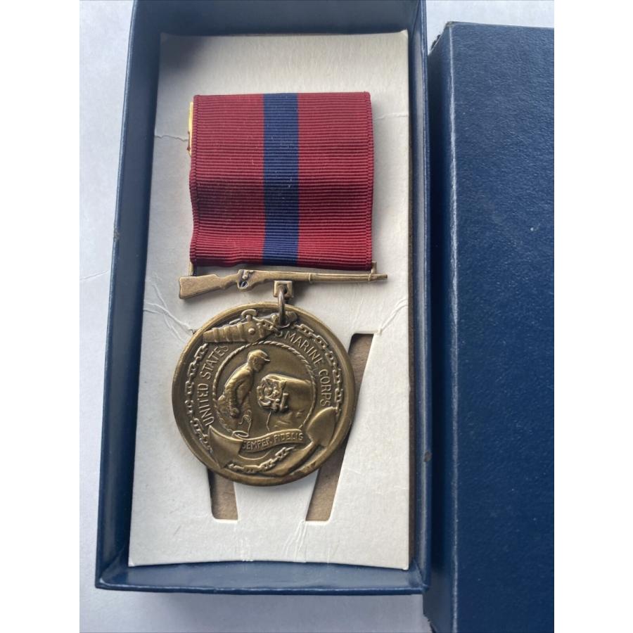 ピンバッジ MARINE CORPS USMC GOOD CONDUCT MILITARY MEDAL LAPEL HAT PIN With Box