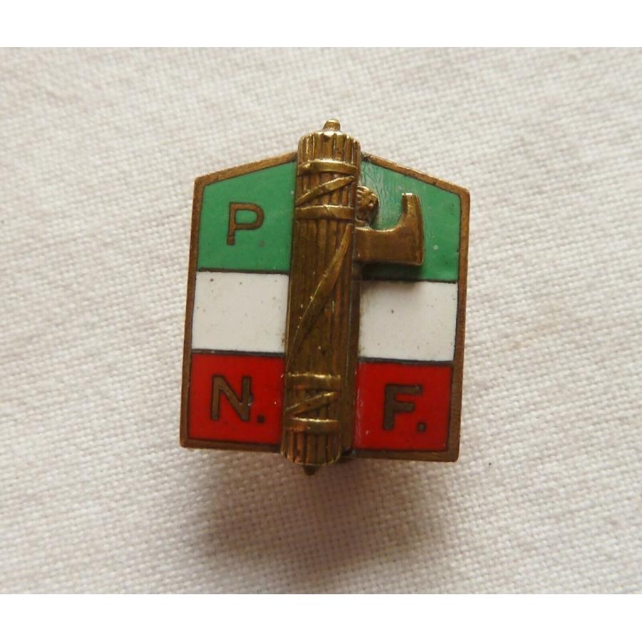 ピンバッジ ITALIAN FASCIST PNF PARTY PIN BADGE MVSN DISTINTIVO FASCISTA MILIZIA