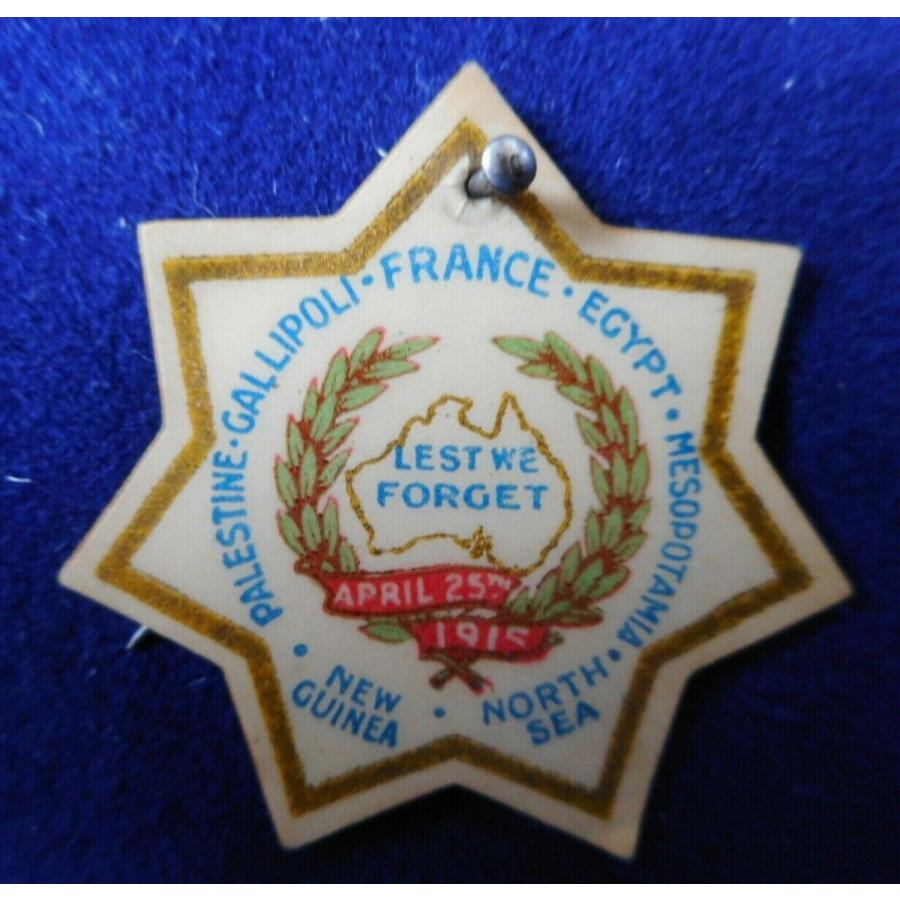 ピンバッジ Antique 1919 Remembrance Day pin