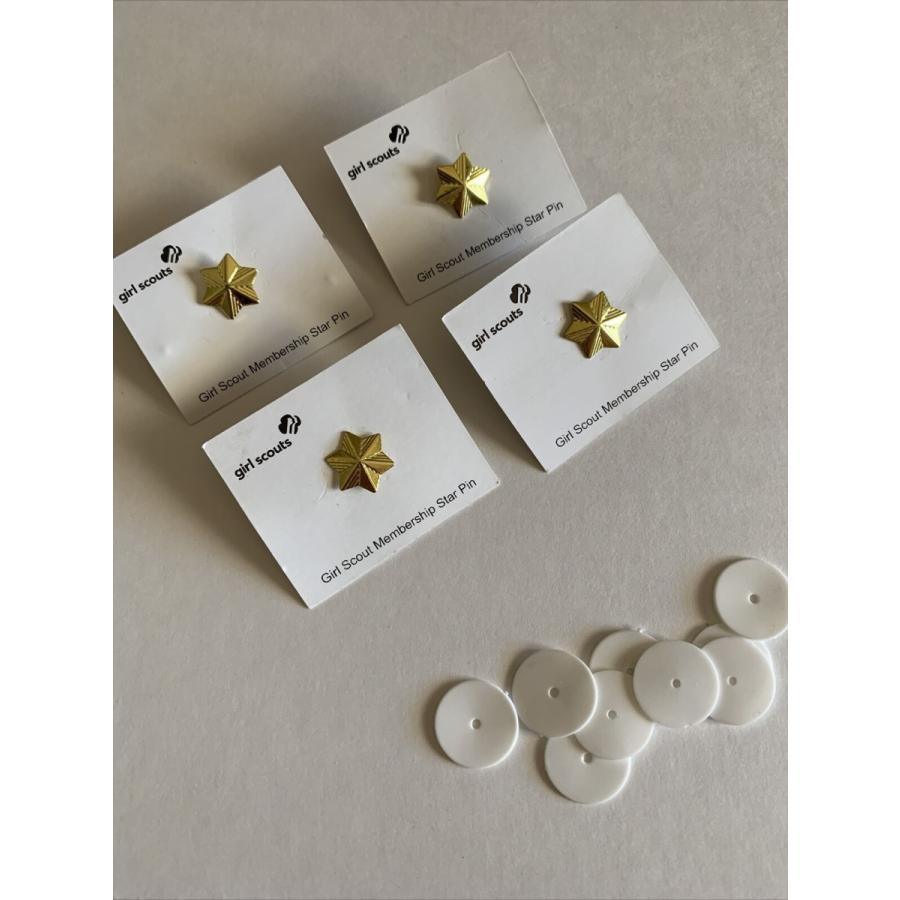 ピンバッジ公式ガールスカウトメンバーシップピン（ホワイトバッ usdm0108251247Glossyオンラインストア 通販 Yahoo!ショッピング