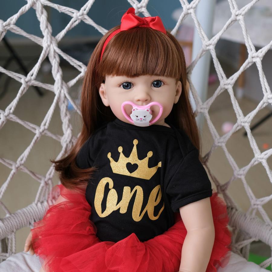 売上超高品質 リボーンドール甘いリボーン人形24インチ幼児の赤ちゃんの人形手