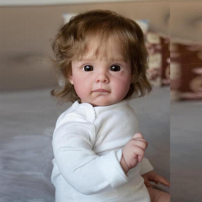 オンラインストア格安 リボーンドール24 かわいい生まれ変わりの赤ちゃん人形ビニール