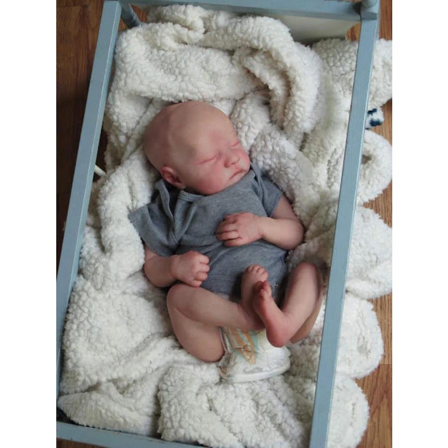 高評価！ リボーンドール眠っている生まれ変わりの赤ちゃん人形本物の新生