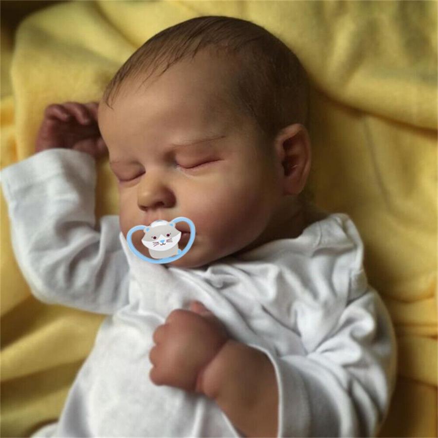 宅込 リボーンドール現実的な生まれ変わりの赤ちゃん人形眠っている新