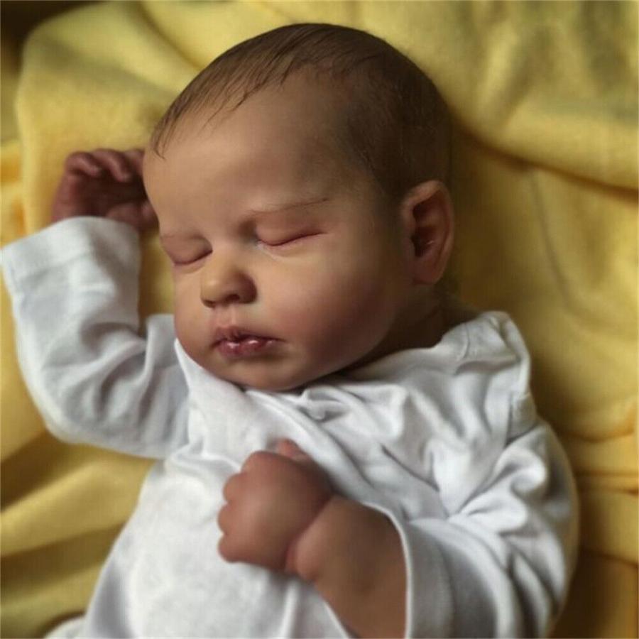 金庫通販 リボーンドール20 ´´生まれ変わった赤ちゃん人形現実的な眠ってい