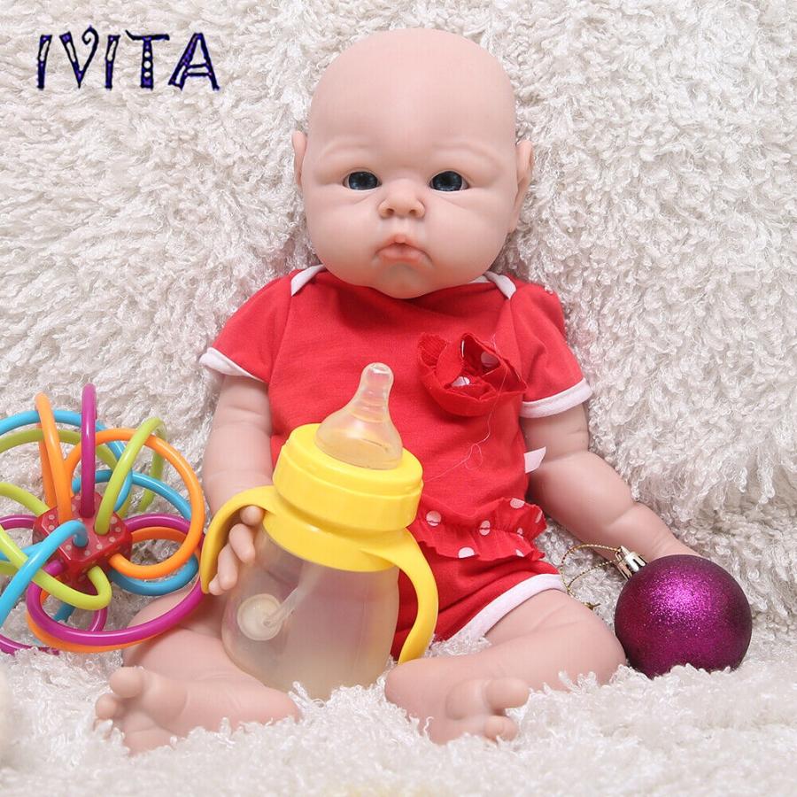 お得な情報満載 リボーンドール Full Body Silicone 19Lifelike Reborn Baby Doll Chubby Baby Infant