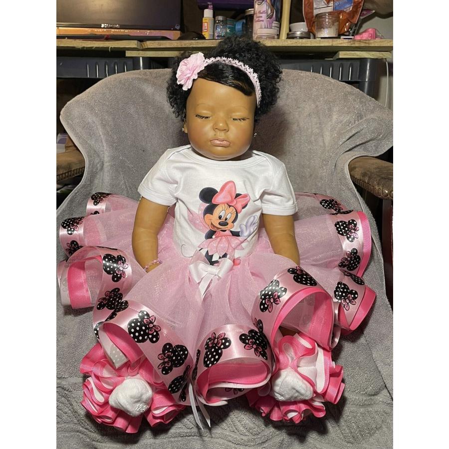 70％OFF リボーンドール 19” Africa American Reborn Baby Doll