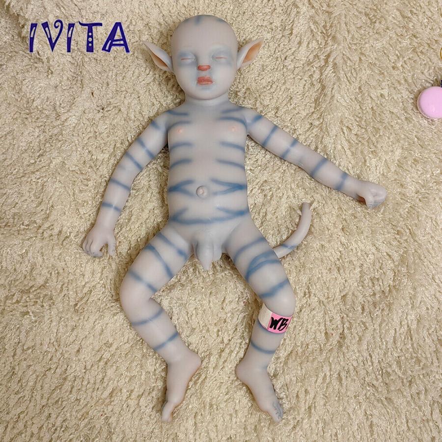 ネット販促品 リボーンドール 17´´Lifelike Avatar Doll Full Body Silicone Real Touch Boy Doll Bir