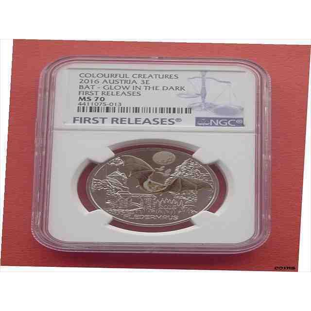 高い品質 アンティークコイン Ngc Pcgs オーストリア 16 カラフルクリーター The Bat 3 ユーロ銅 ニッケルコイン Ng 決算特価 送料無料 Filtrasul Com Br