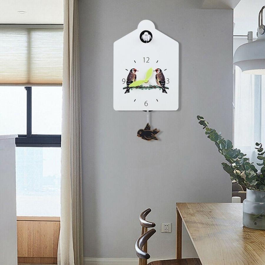 掛け時計 モダンクリエイティブリビングルーム ホームウォールクロック 木製カッコウ時計ウォールクロック モダンクリエイティブリビングルーム ベッド Glossyオンラインストア Show Usdm 7359 155 木製カッコウ時計ウォールクロック Show Original 海外受注発注品の