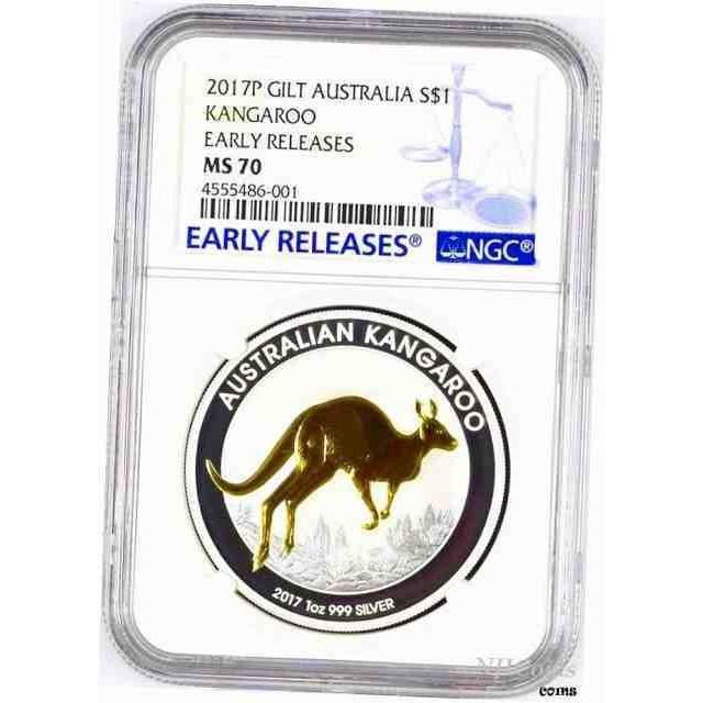 日本全国の正規取扱店 アンティークコイン Ngc Pcgs 17 P Australia Gilded Silver Kangaroo Ngc Ms 売れ筋大人気 Gerbang Smpn1maba Sch Id