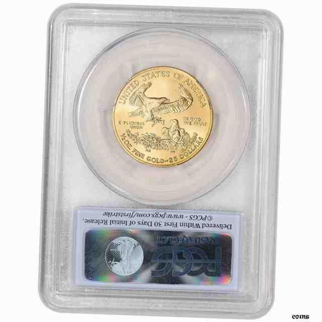 アンティークコイン NGC PCGS 2014 American Gold Eagle (1/2 oz) $25 - PCGS MS｜glossy-store｜02