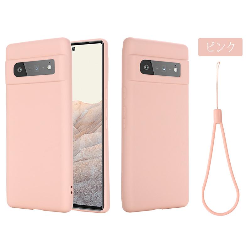 Google Pixel7a Pixel7 pixel6a ケース シリコン グーグルピクセル Pixel4a 5g Pixel 7a 5a 7 6 ケース スマホケース シンプル 耐衝撃 傷防止 可愛い ストラップ | ブランド登録なし | 10