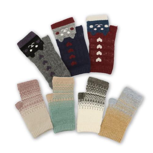 アームウォーマー手袋 指なし アームカバー おしゃれ 防寒 レディース 暖かい 冬 | ブランド登録なし | 24