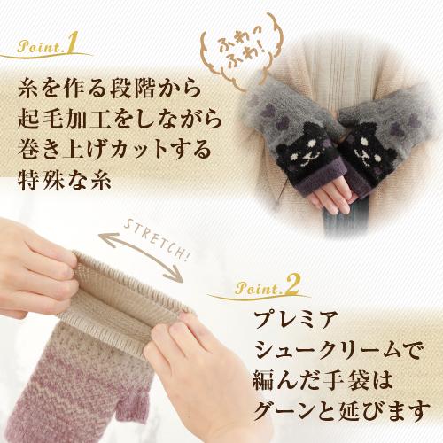 アームウォーマー手袋 指なし アームカバー おしゃれ 防寒 レディース 暖かい 冬 | ブランド登録なし | 11