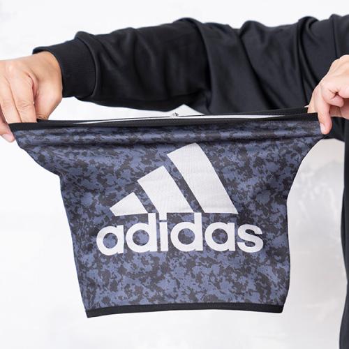 アディダス ネックウォーマー ボタン付薄手 or 裏ボア メンズ レディース 防寒 暖かい おしゃれ | adidas | 24