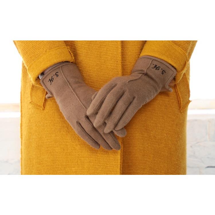 手袋 レディース カシミヤ 刺繍 オーダー イニシャル 名入れ 誕生日 プレゼント 女性 贈り物 4 05 グローブデポ 手袋と靴下の専門店 通販 Yahoo ショッピング