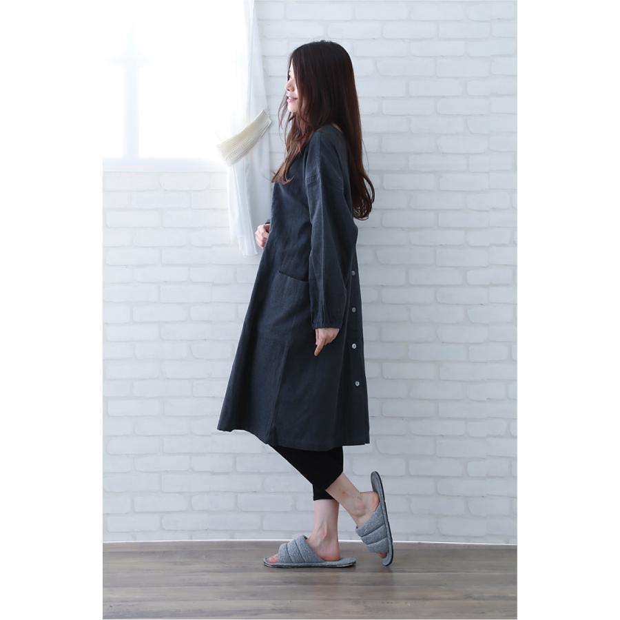 割烹着 ecuvo,（エクボ） かっぽう着 割烹着 保育士 リバーシブル ダブル