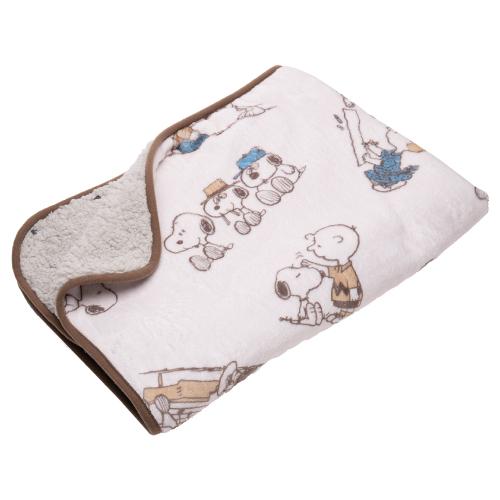 SNOOPY（スヌーピー） ひざ掛け ブランケット 防寒 暖かい あったか