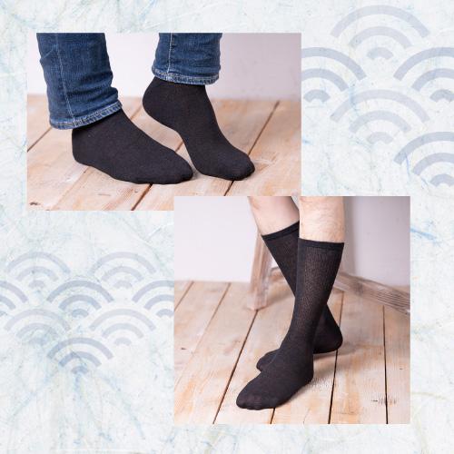 靴下 メンズ 美濃和紙 五本指靴下 5本指 ソックス 消臭 バレンタイン プレゼント 男性 爆買 | ブランド登録なし | 02