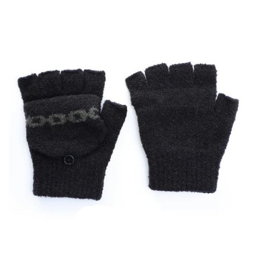 フード付 ミトン 手袋 メンズ 指なし 防寒 スマホ対応 誕生日プレゼント男性 | ブランド登録なし | 02