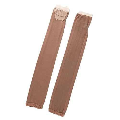 アームカバー 冷感 uv 手袋 ロング おしゃれ かわいい レディース ネコ クマ ハムスター | ブランド登録なし | 03