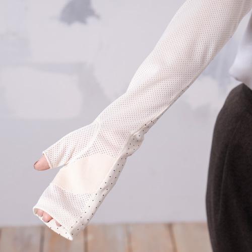 超ロング uv アームカバー UVカット手袋 接触冷感 日焼け防止 肩まで 滑り止め付 | ブランド登録なし | 16