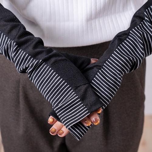 超ロング uv アームカバー UVカット手袋 接触冷感 日焼け防止 肩まで 滑り止め付 | ブランド登録なし | 17