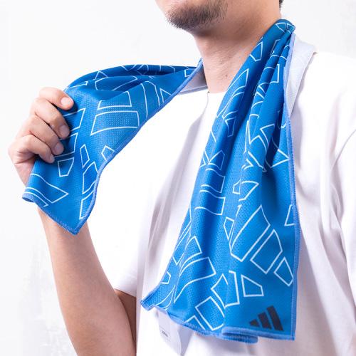 adidas（アディダス） クールタオル UVカット UPF40 紫外線対策 首冷却