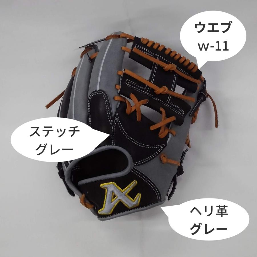 美品】ATOMS 硬式 内野手用 グローブ 限定カラー AGL-SO4 美品