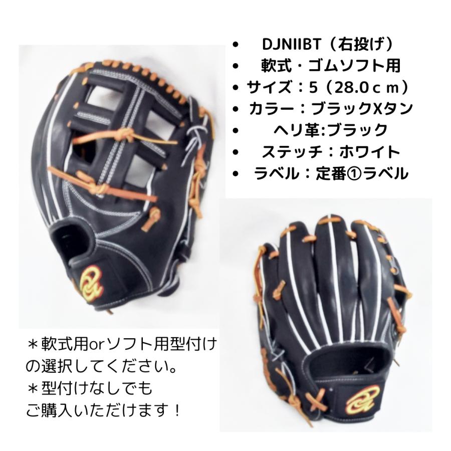 ドナイヤ　内野手用　右投げ用　DJNII あす楽 ドナイヤ 軟式 内野手用 グローブ グラブ ソフトボール