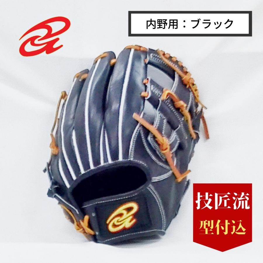 ドナイヤ★硬式内野★山田哲人モデル★DJIMBT★限定モデル ドナイヤ 硬式グローブ 山田哲人モデル 内野手用 ブラック