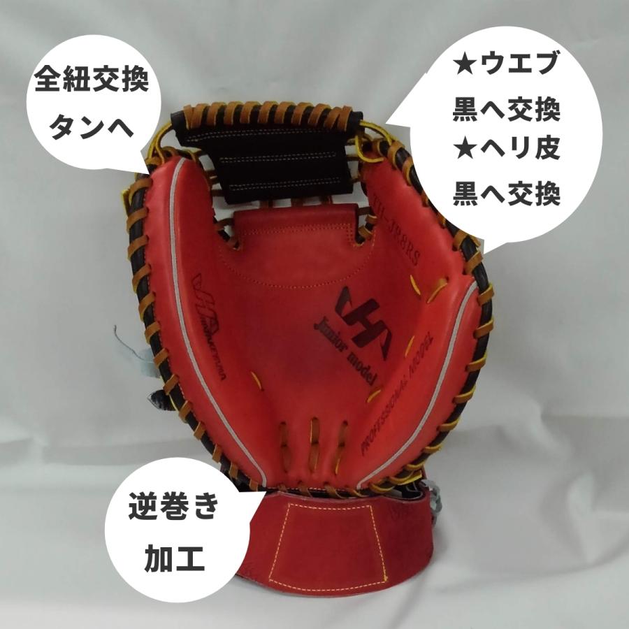 ハタケヤマ HATAKEYAMA 少年軟式キャッチャーミット TH-JR8RS ハタケヤマ HATAKEYAMA 少年軟式キャッチャーミット TH-JR8RS