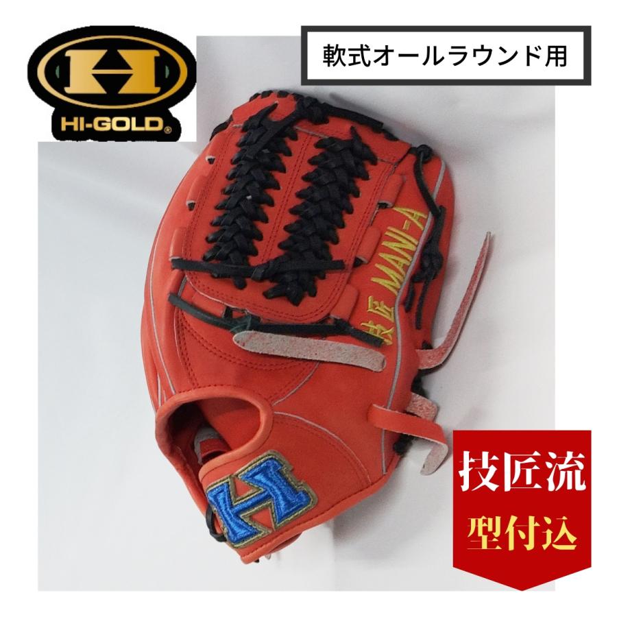 HI-GOLD ハイゴールド 軟式グラブ オールラウンド用 限定品 F