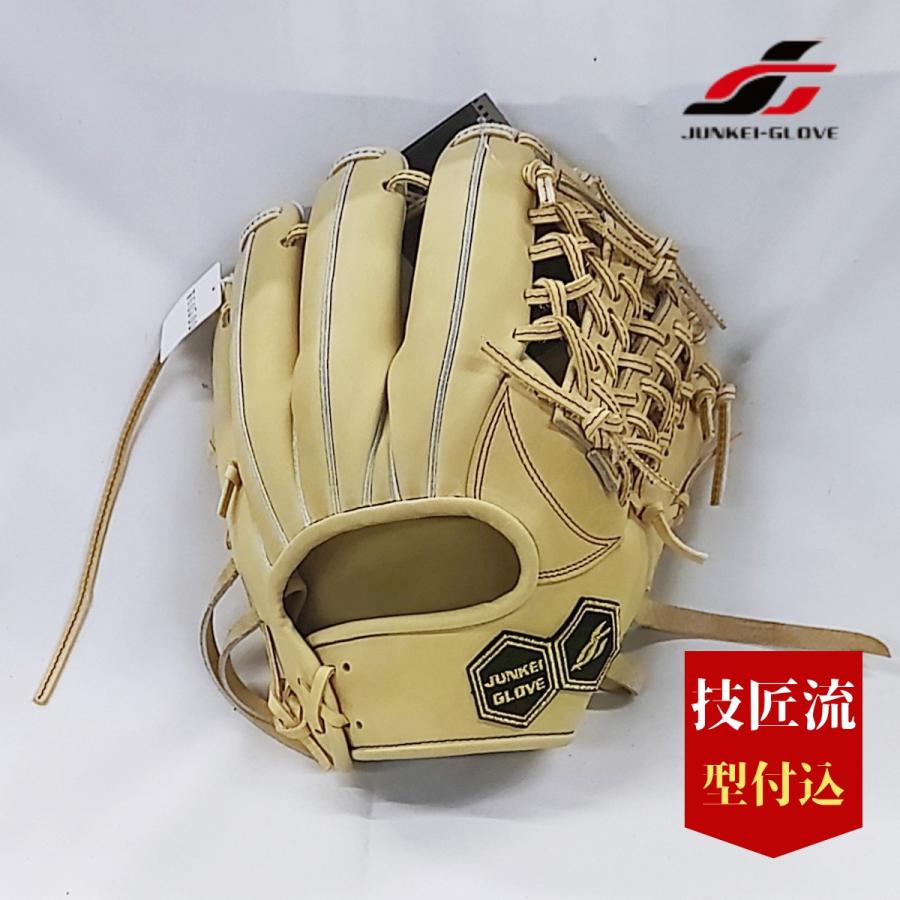 JUNKEI-ジュンケイアラミドモデル519Aグローブ中古 JUNKEI-GLOVE ジュンケイグラブ アラミドシリーズ 硬式 グラブ
