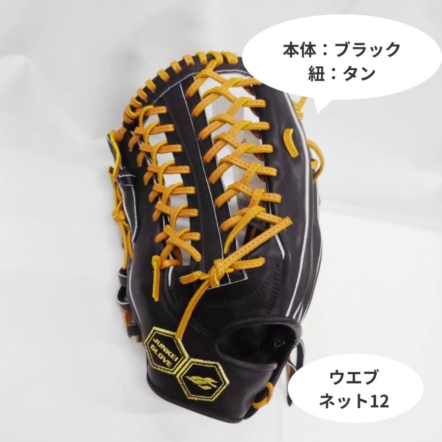 542 ジュンケイ アラミドシリーズ 型抜群 硬式 外野手用グローブ 左投げ 542 ジュンケイ アラミドシリーズ 型抜群 硬式 外野手用グローブ