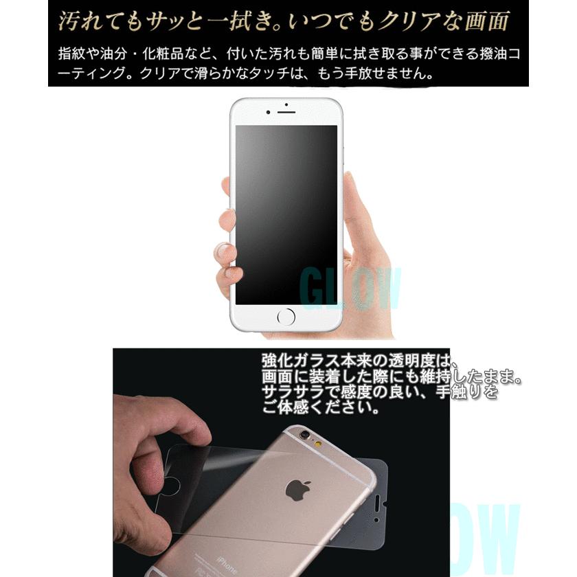 iPhone 強化ガラス アンチグレア 反射防止  保護フィルム iPhone8 iPhone7 iPhone6 plus 対応 硬度9H 極薄 0.26mm  ゆうパケット送料無料｜glow-japan｜03