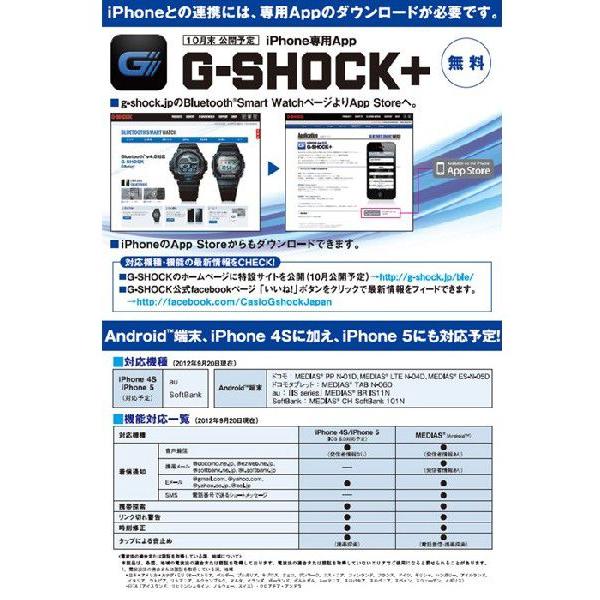 G-SHOCK CASIO Bluetooth 対応 モバイルリンク Gショック GB-5600AA-5